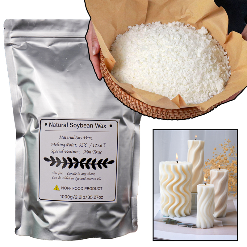 Candle Making Soy Wax - 1000 جرام 500 جرام 250 جرام