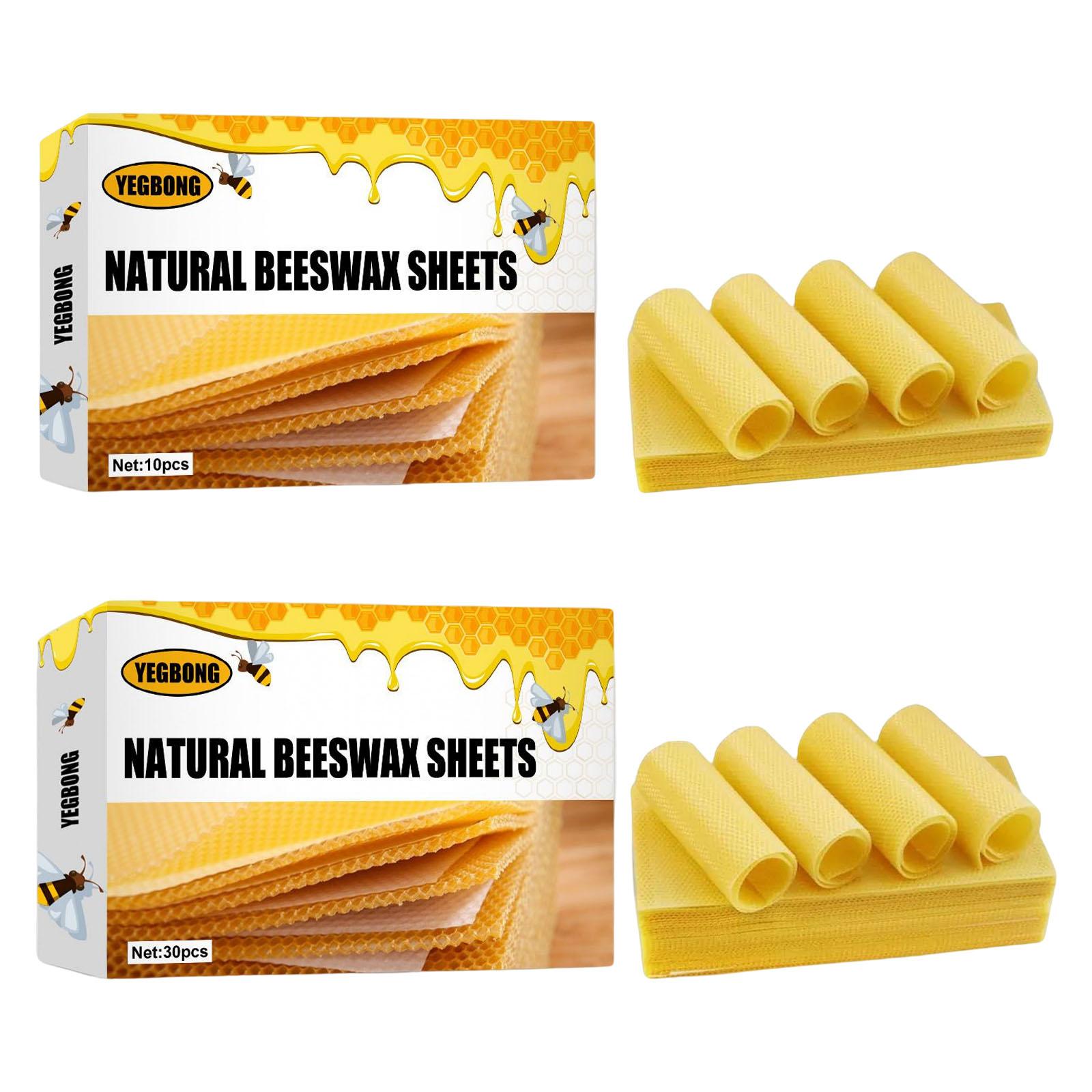Candle Making Kit Beeswax - أوراق شمع العسل، أوراق كريم أساس