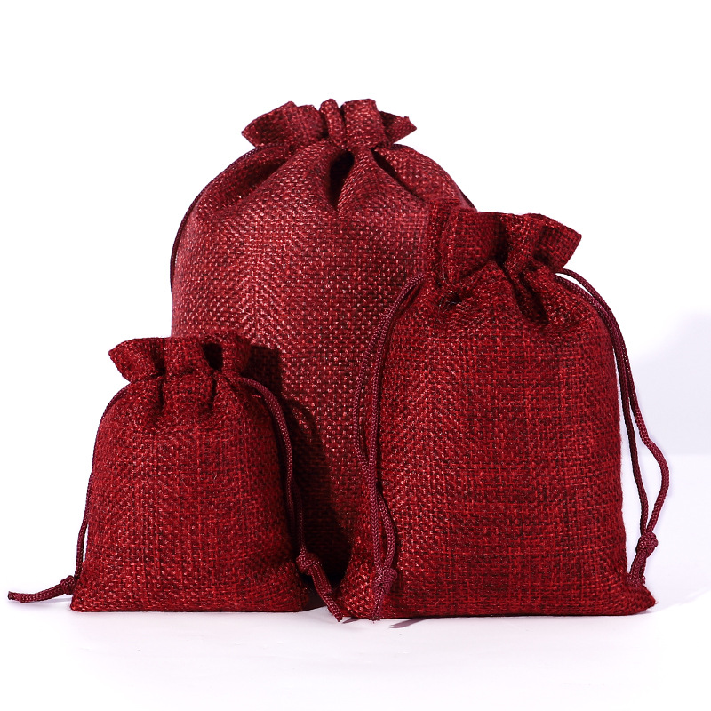 GiftsEden، 10 قطع/40 قطعة، حقي - مراجعة Jute Bag Packaging وسعره