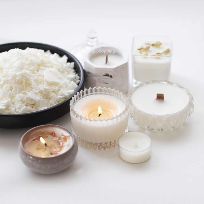 شمع الصويا الطبيعي النقي DIY ب - مراجعة Candle Making Soy Wax وسعره