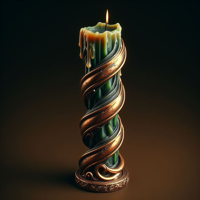 قالب سيليكون لعمل شمعة عمودية  - مراجعة Candle Making Vinings وسعره