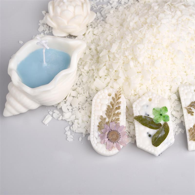 100/500 جرام/1 كجم شمع الصويا  - مراجعة Candle Making Soy Wax وسعره